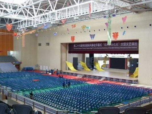 潍坊学院体育馆第十一届全运会会议室XVDEVIOS国产在线视频设备应用案例
