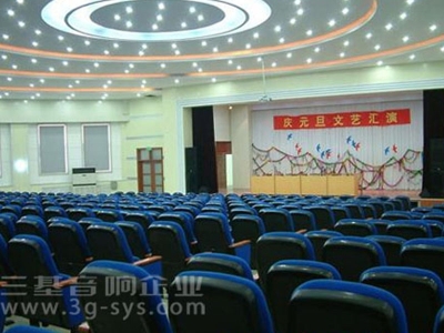 东营一中礼堂会议室XVDEVIOS国产在线视频设备安装案例